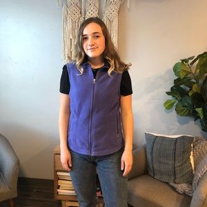 Patagonia women’s fleece vest